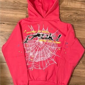 Pink Spider Hoodie